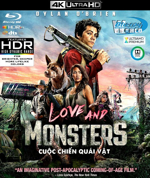 4KUHD-638. Love And Monsters 2020 - Cuộc Chiến Quái Vật 4K-66G (DTS-HD MA 7.1 - DOLBY VISION)